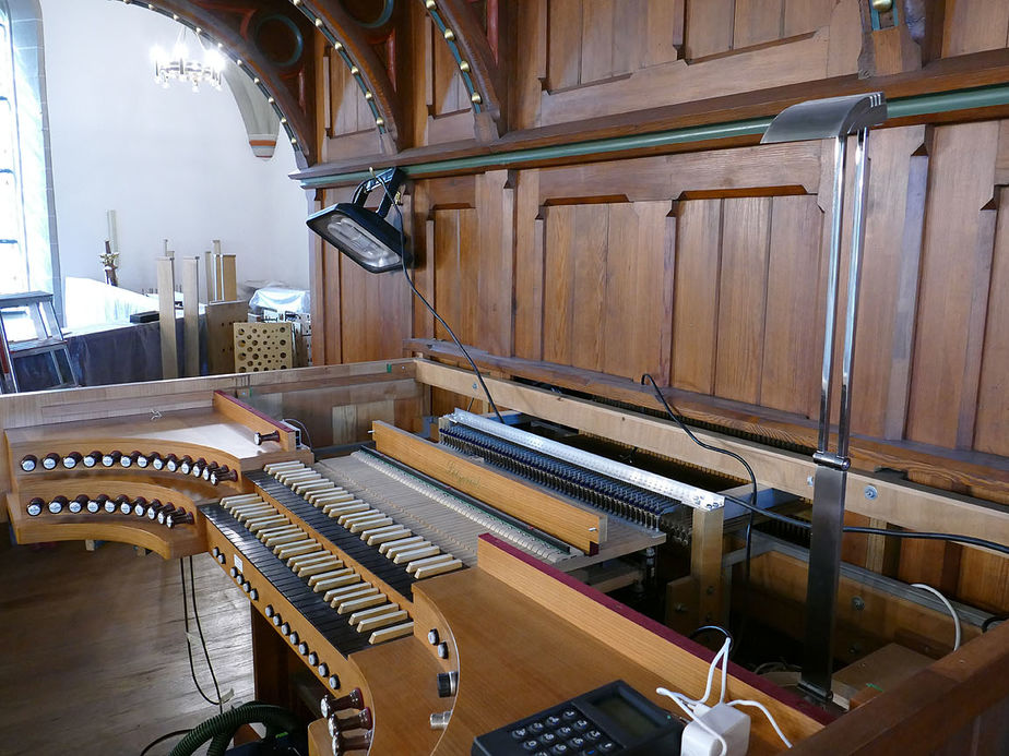 Sanierung der "Lötzerich" Orgel in St. Crescentius (Foto: Karl-Franz Thiede)